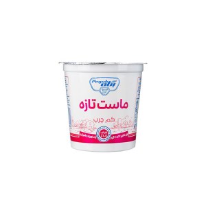 ماست غنی شده کم چرب پگاه 700 گرم