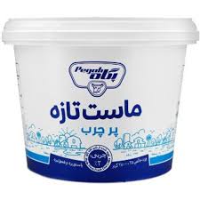ماست سطل پرچرب 1/5 کیلو پگاه
