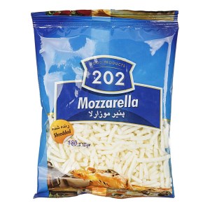 پنیر پپیتزا رنده شده 180 گرمی 202