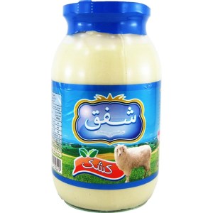 کشک شفق بزرگ شیشه 680 گرم