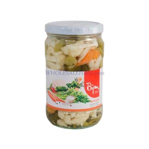 شور مخلوط شیشه بیژن 670 گرم