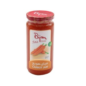 مربا هویج شیشه بیژن 570 گرم