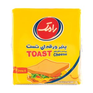 پنیر تست ورقه ای رامک 180 گرم