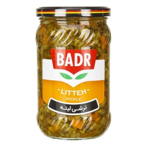 ترشی لیته بدر 630 گرم