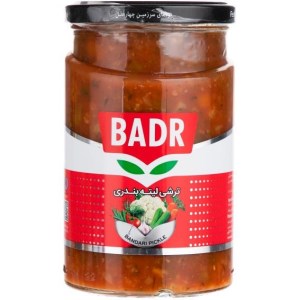 ترشی لیته بندری بدر 630 گرم
