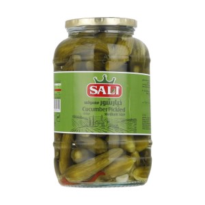 خیارشور درجه یک بدر شیشه 1450 گرم