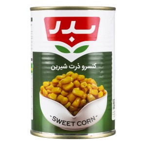 کنسرو ذرت شیرین بدر 420 گرم