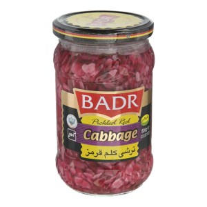 ترشی کلم قرمز بدر 630 گرم