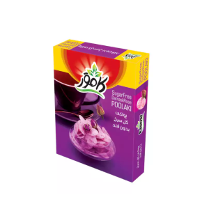 پولکی گل سرخ بدون قند و رژیمی کامور 150 گرم