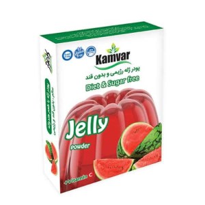 پودر ژله رژیمی انار کامور 36 گرم