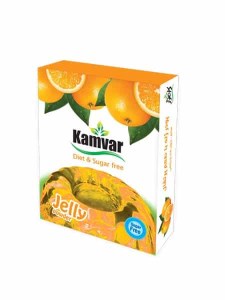 پودر ژله با طعم پرتقال بدون قند رژیمی کامور 36 گرم