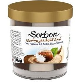 شکلات صبحانه فندقی دو رنگ سوربون 200 گرم