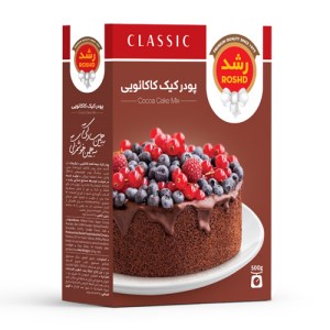 پودر کیک کاکائو رشد 400 گرم