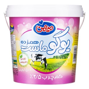 یوگو ماست همزده کم چرب میهن 1500 گرم