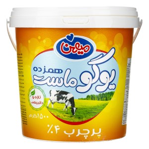 ماست یوگو همزده پرچرب میهن 1500 گرم