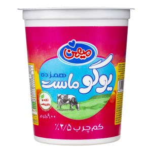 ماست یوگو همزده کم چرب میهن 900 گرم