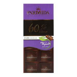 شکلات تابلت 60% پارمیدا 80 گرم