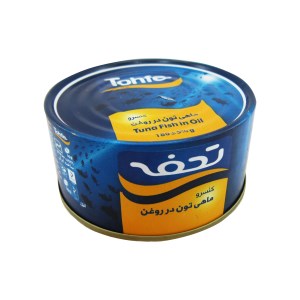 کنسرو ماهی تون در روغن تحفه 180 گرم