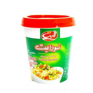 نودل لیوانی با طعم گوشت الیت 65 گرم