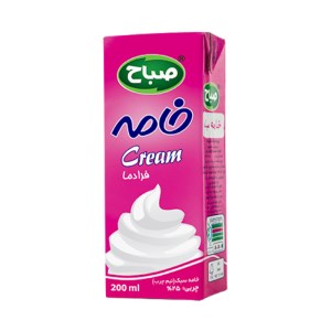 خامه صبحانه صباح 200 سی سی