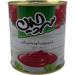 رب گوجه فرنگی قوطی سرچین 800 گرم