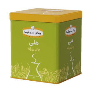 چای شکسته هلی سیلان قوطی سبز چهارگوش سوفیا 450 گرم