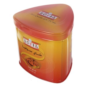 چای کله مورچه کنیا قوطی نارنجی سه گوش سوفیا 450 گرم