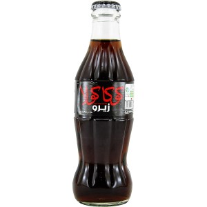 نوشابه شیشه کوکاکولا زیرو 250 م