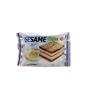 کیک لایه ای کنجدی با کرم کاکائو نادی 55 گرم