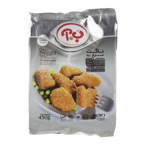 ناگت مرغ ب آ 450 گرم