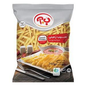 سیب زمینی سرخ کرده 750 گرمی ب آ