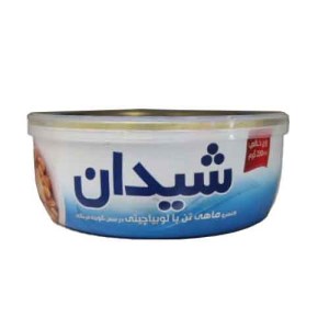 کنسرو لوبیا تن شیدان 230 گرم