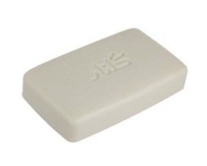 صابون حمام سفید تکی گلنار 130 گرم