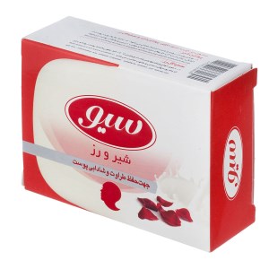 صابون شیر و رز سیو 125 گرم