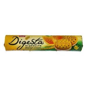 بیسکوییت کرمدار سبوسدار دایجستا پرتقالی شیرین عسل 125 گ
