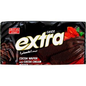 ویفر شکلات تلخ اکسترا شیرین عسل 130 گرم