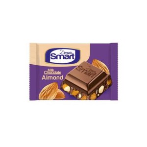 شکلات مغز دار بادام درختی دریم اسمارت شیرین عسل 50 گرم