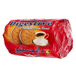یسکوییت دایجستیو کرمدار و ساده آناتا 200 گرم