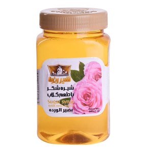 شیره شکر با طعم گلاب شیر رضا 450 گرم