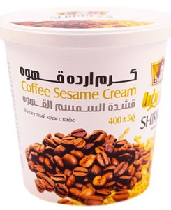 کرم ارده قهوه شیر رضا 400 گرم