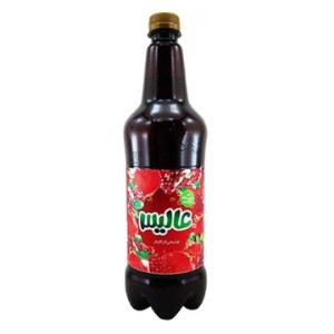 آبمیوه گازدار آلبالو عالیس 1000 سی سی