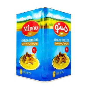 روغن خوراکی حلب 5 کیلویی مینو