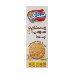 بیسکوییت ساده سبوس دار ستاک