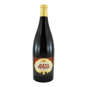آبمیوه گازدار شیشه انگور قرمز عالیس 750 سی سی