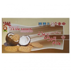 بیسکوییت صبحانه نارگیلی جام شیرین شهد یزد 600 گرم 1858