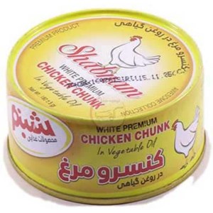 کنسرو مرغ شبنم 180 گرم