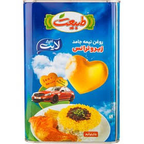 روغن ذرت نیمه جامدزیروترانس طبیعت 5 کیلویی (به اضافه 2% سود)