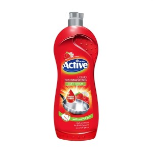 مایع ظرفشویی حاوی گلیسرین بنفش اکتیو 750 گرم