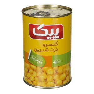 کنسرو ذرت دان شیرین کلیددار پیک 420 گرم