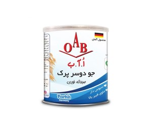 جو دوسر صبحانه قوطی فلزی رنگ آبی 300 گرم OAB